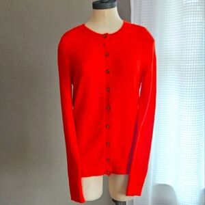 NWOT Loft Mohair Blend Candigan Sz M - Vintage Grandpa Golf Style